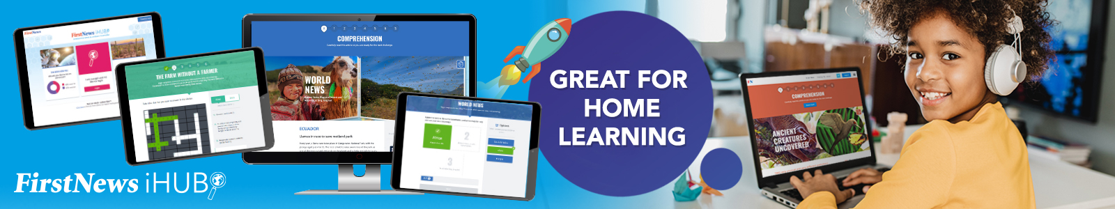 First News iHub - great for home-schooling